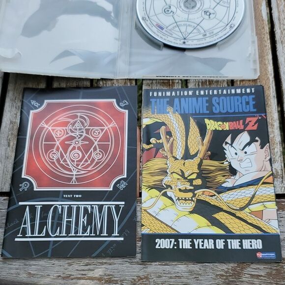 Fullmetal Alchemist Manga 2004 Vol. 1 and 2 DVD's and Vol.2 Booklet - Picture 6 of 10